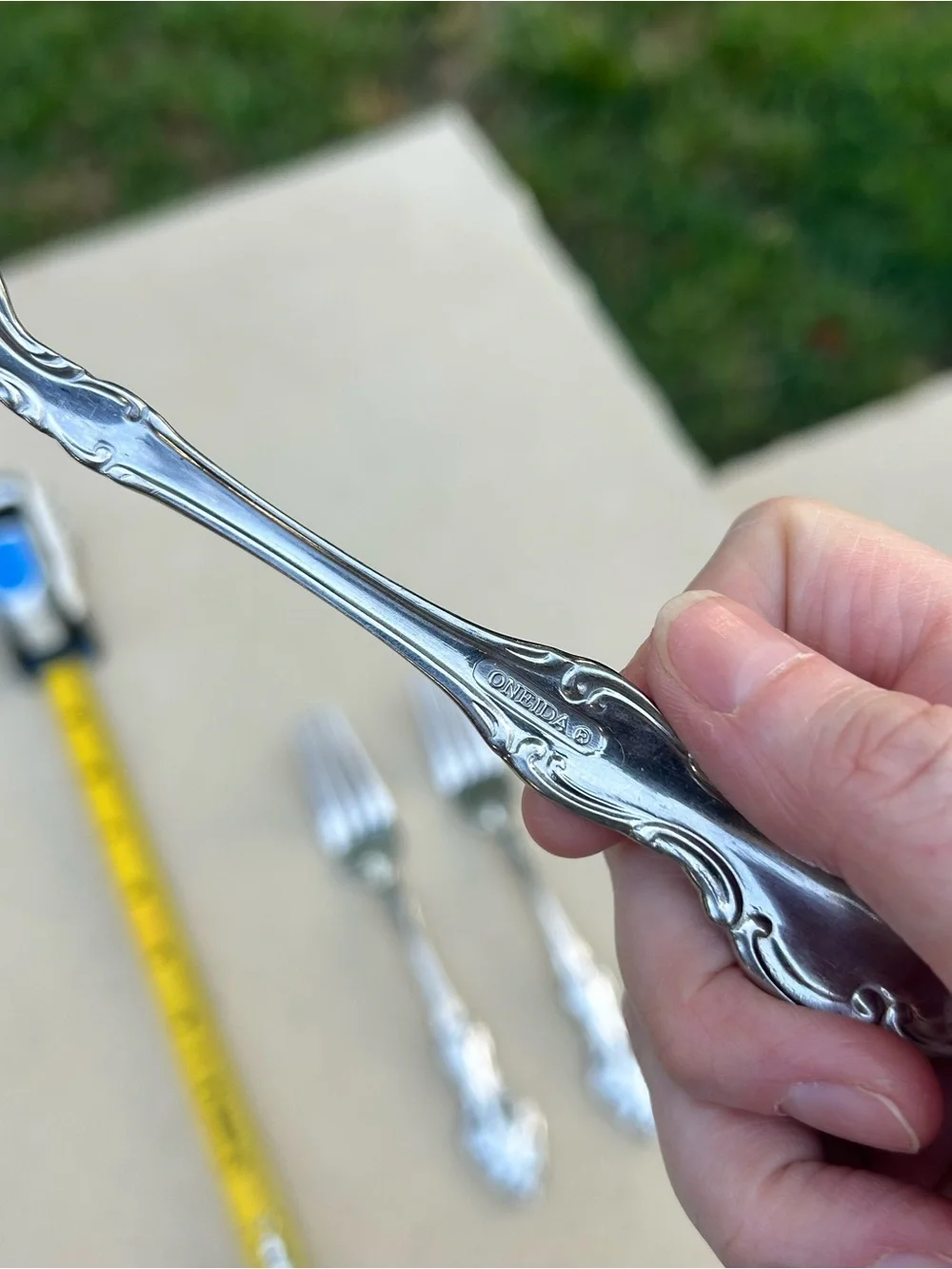 Oneida Mikayla Stainless Steel Set of 3 Salad Forks